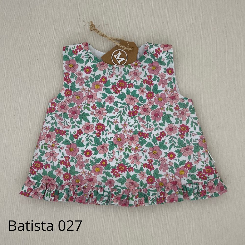 Blusa Corta de Volante