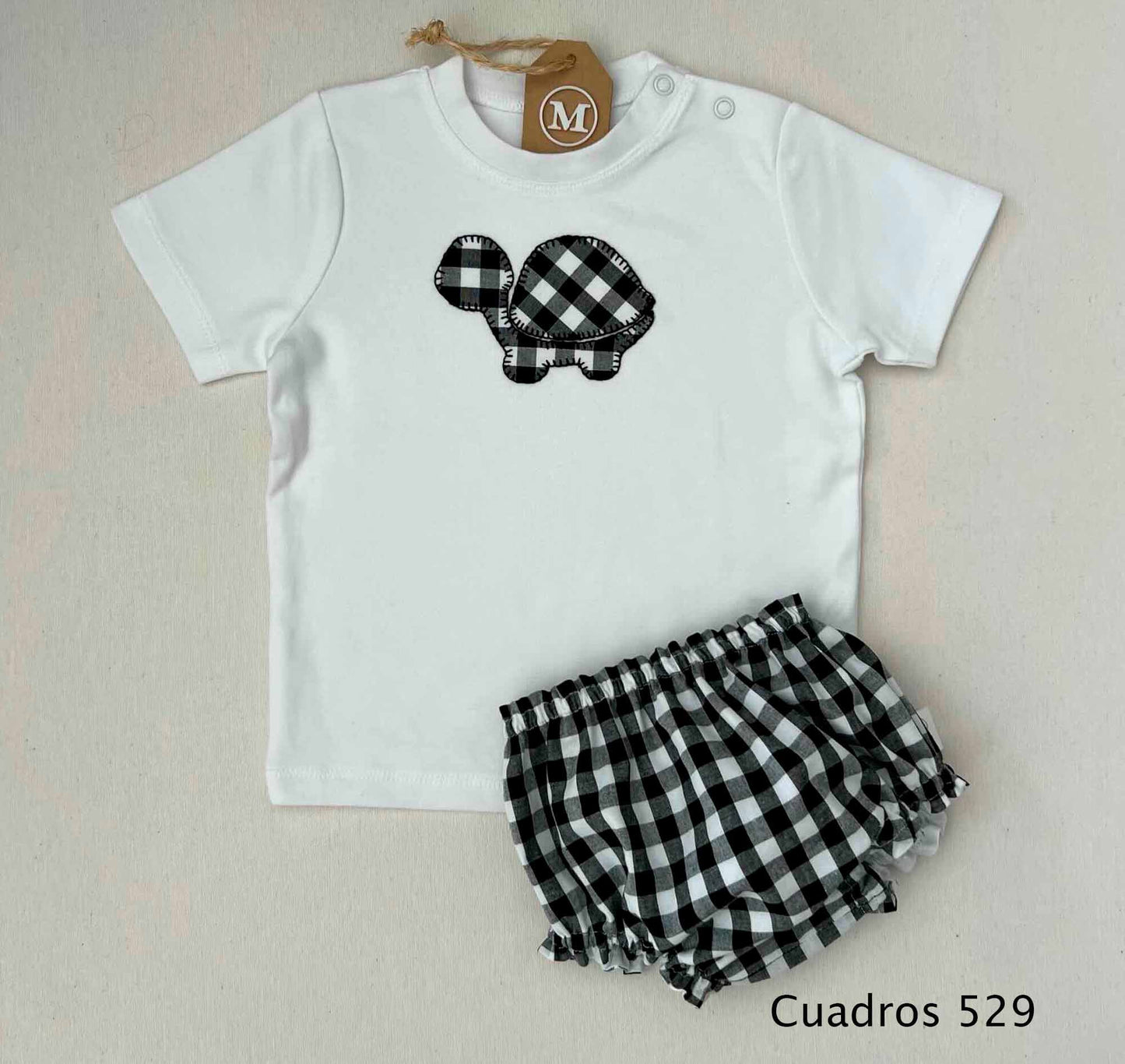 Conjunto de camiseta con dibujo