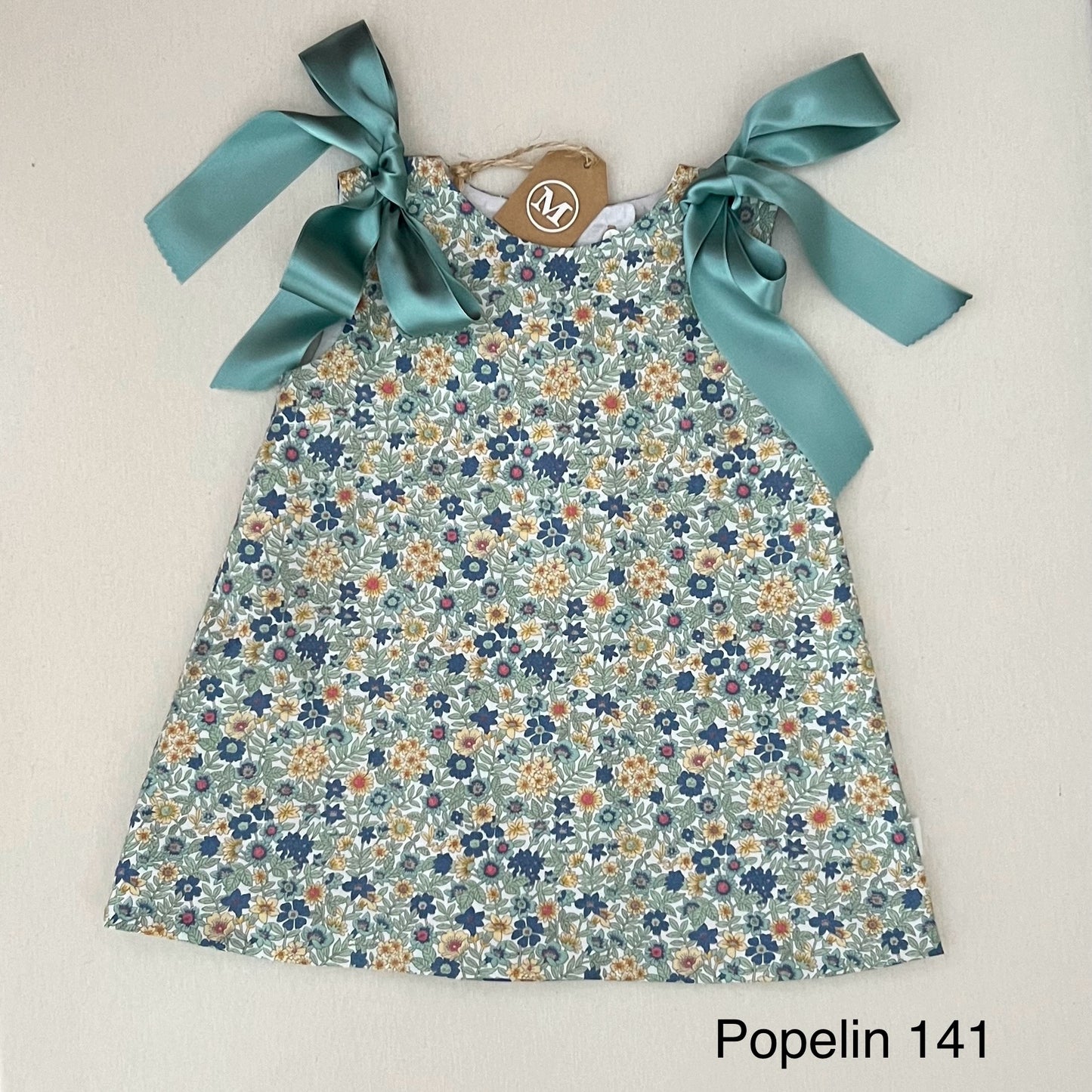 Vestido Trapecio con Lazos Primavera_Verano