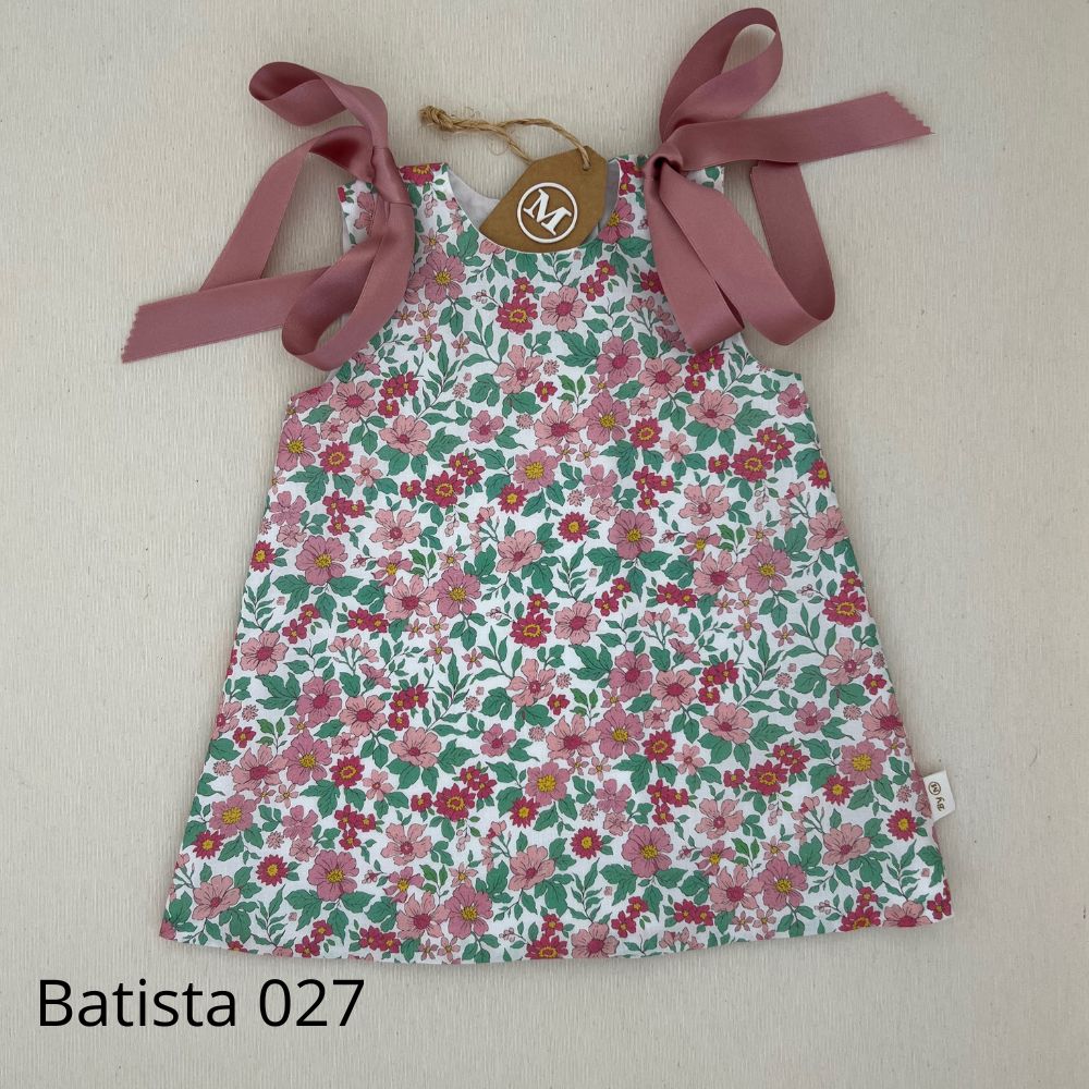 Vestido Trapecio con Lazos Primavera_Verano