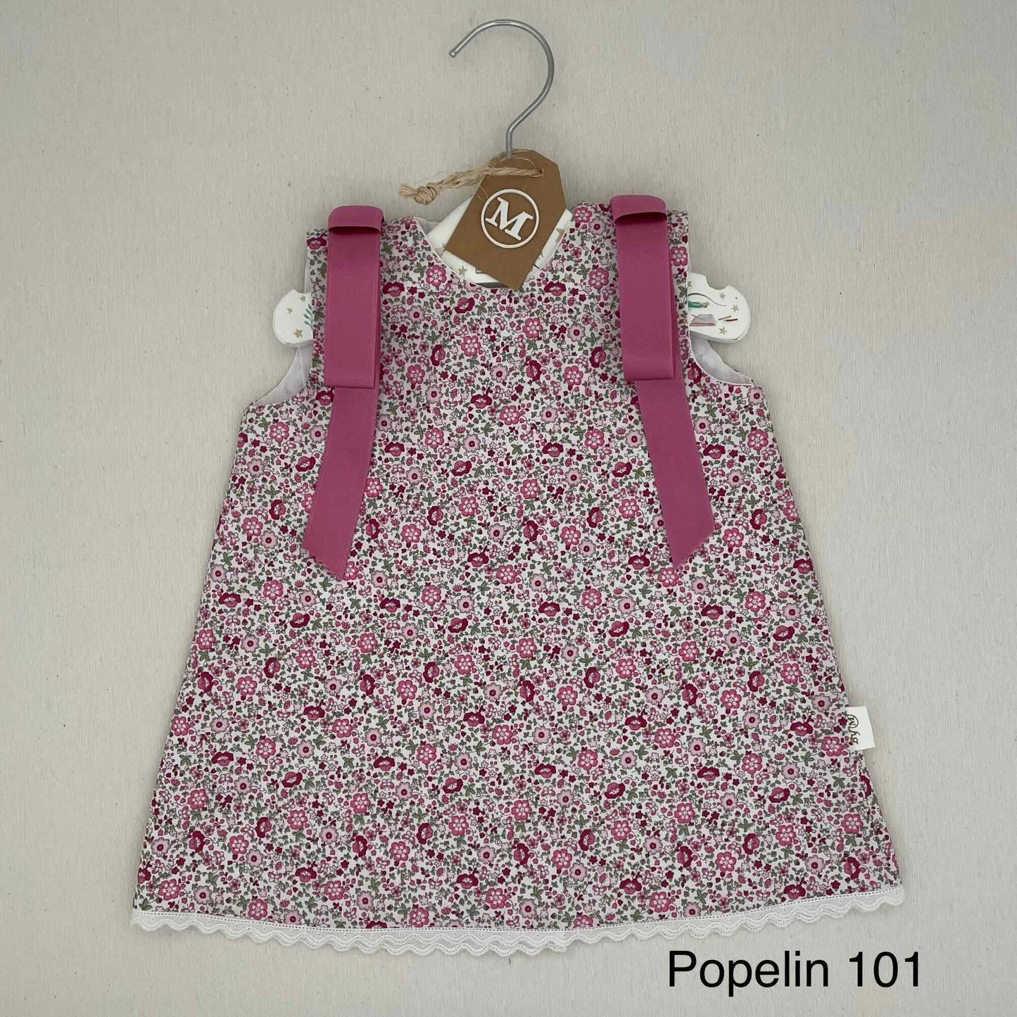 Vestido Trapecio con Lazos Primavera_Verano