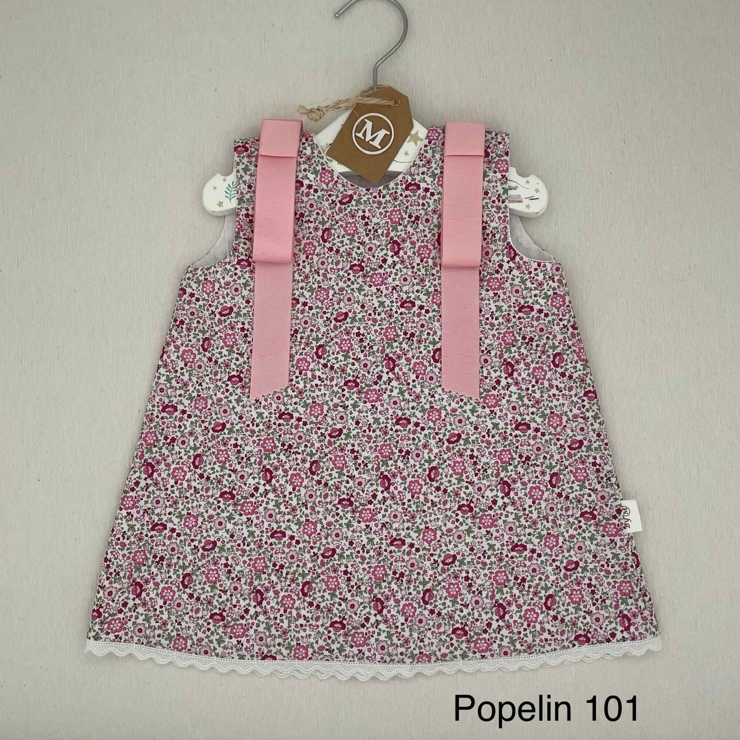 Vestido Trapecio con Lazos Primavera_Verano