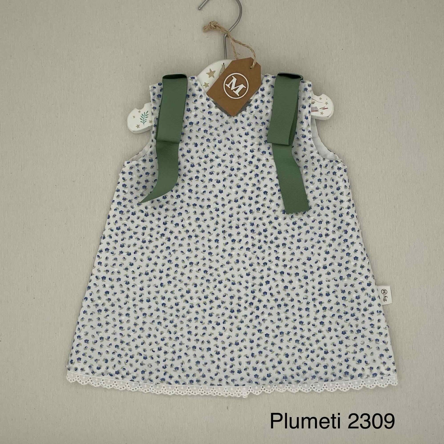 Vestido Trapecio con Lazos Primavera_Verano