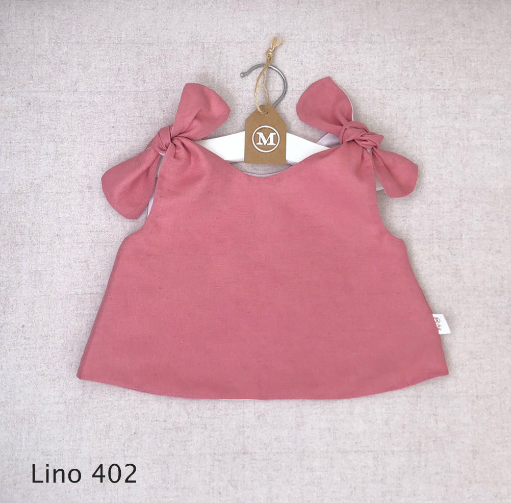 Blusa Corta de Lazos
