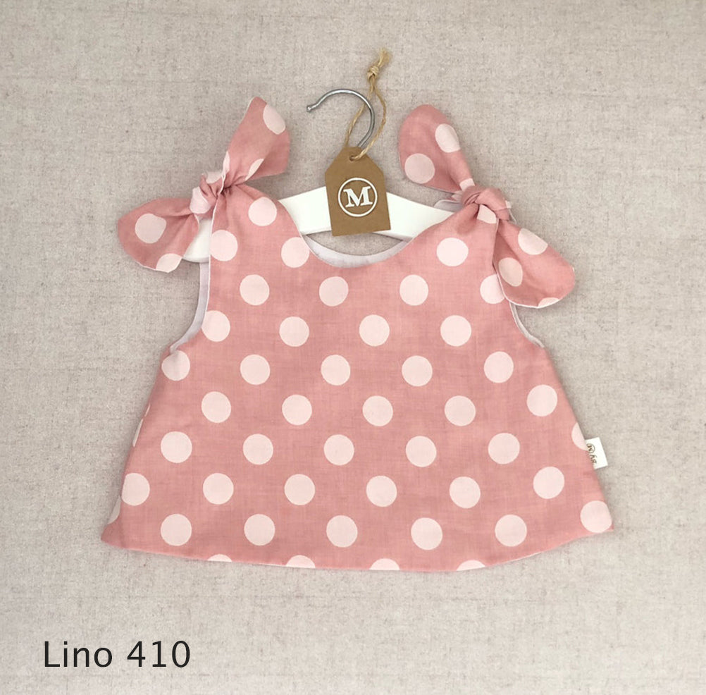Blusa Corta de Lazos