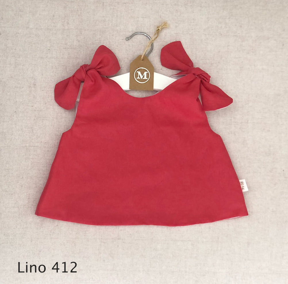 Blusa Corta de Lazos