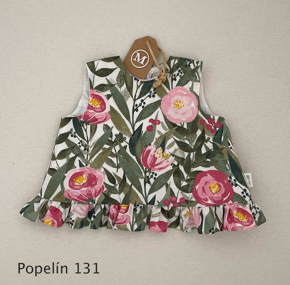 Blusa Corta de Volante