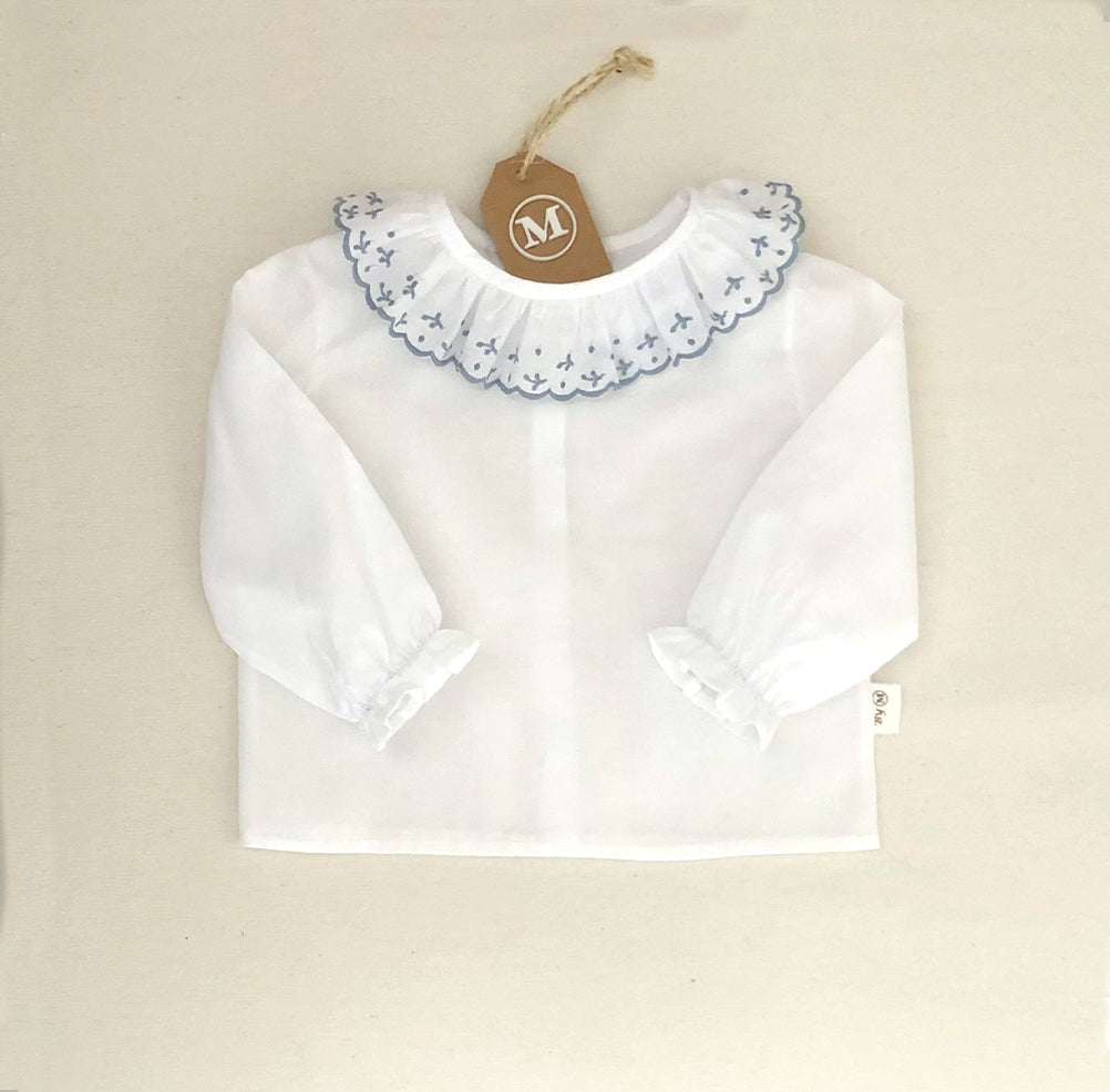 Camisa de batista blanca