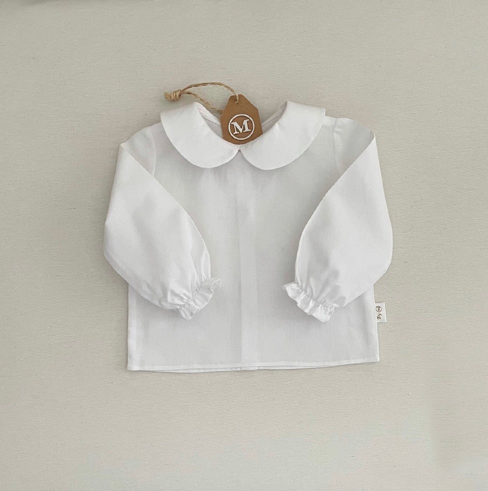 Camisa de batista blanca