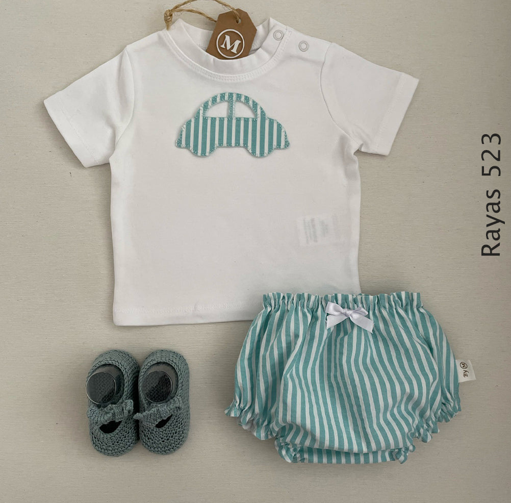 Conjunto de camiseta con dibujo