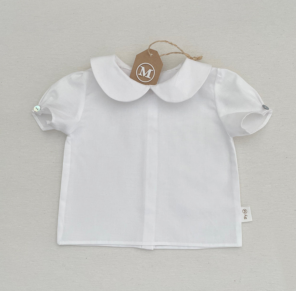 Camisa de batista blanca