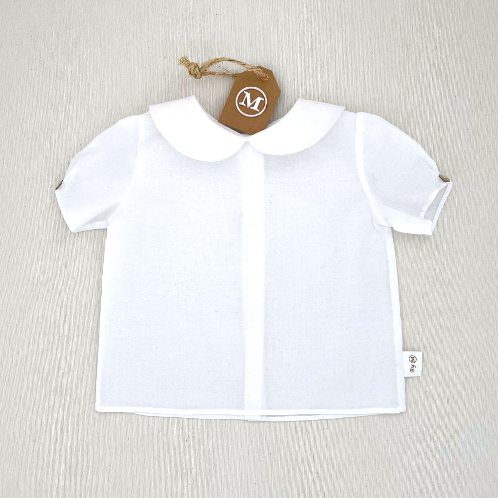 Camisa de batista blanca