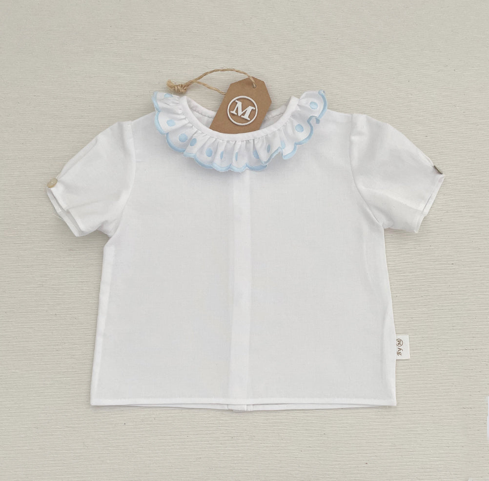Camisa de batista blanca