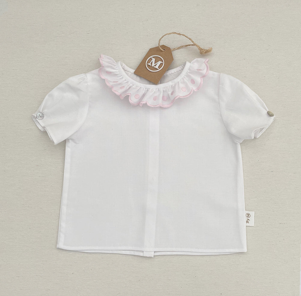 Camisa de batista blanca