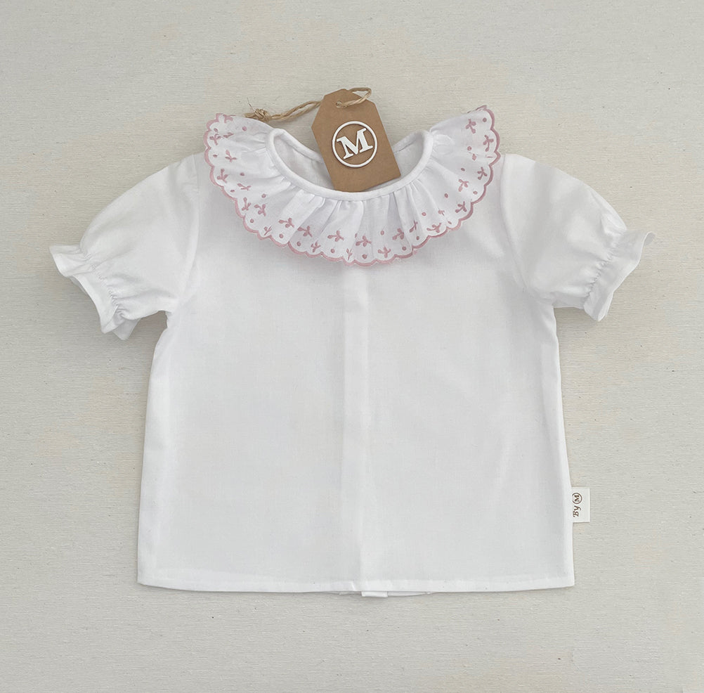 Camisa de batista blanca