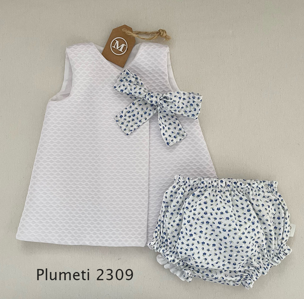 Conjunto Vestido Básico con Lazo