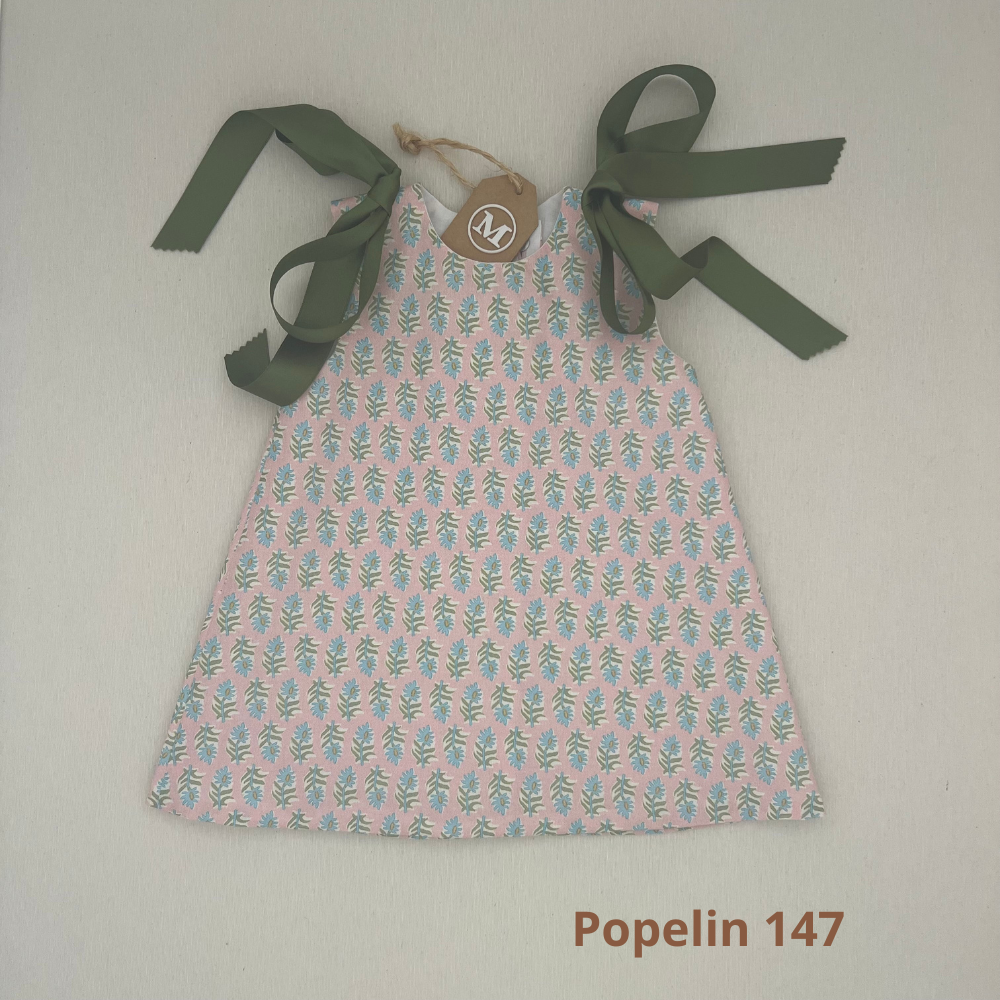 Vestido Trapecio con Lazos Primavera_Verano