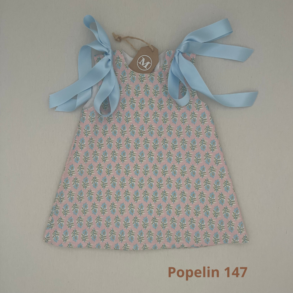 Vestido Trapecio con Lazos Primavera_Verano