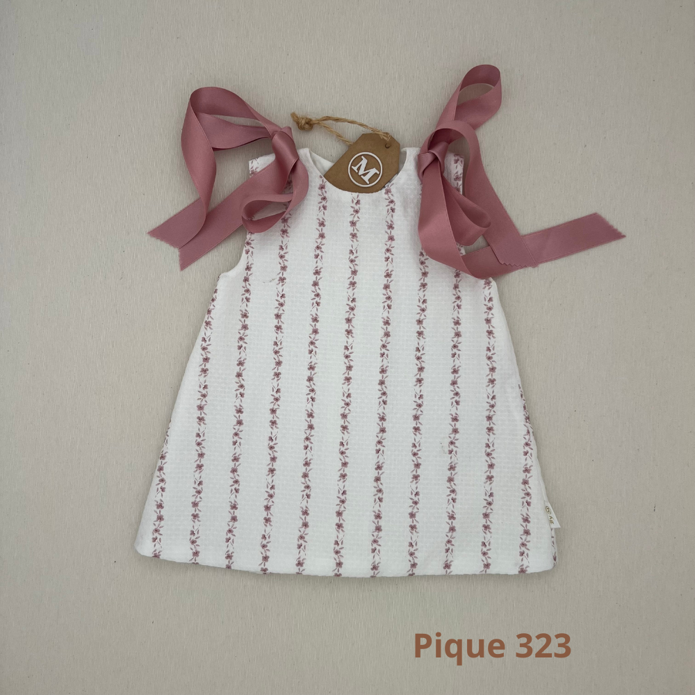 Vestido Trapecio con Lazos Primavera_Verano