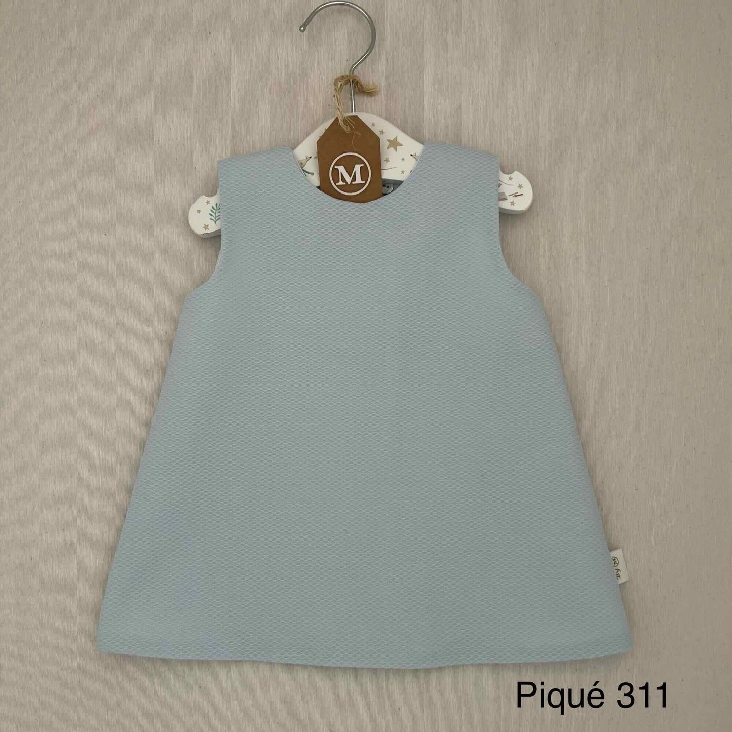 Vestido trapecio SIN LAZOS Primavera_Verano