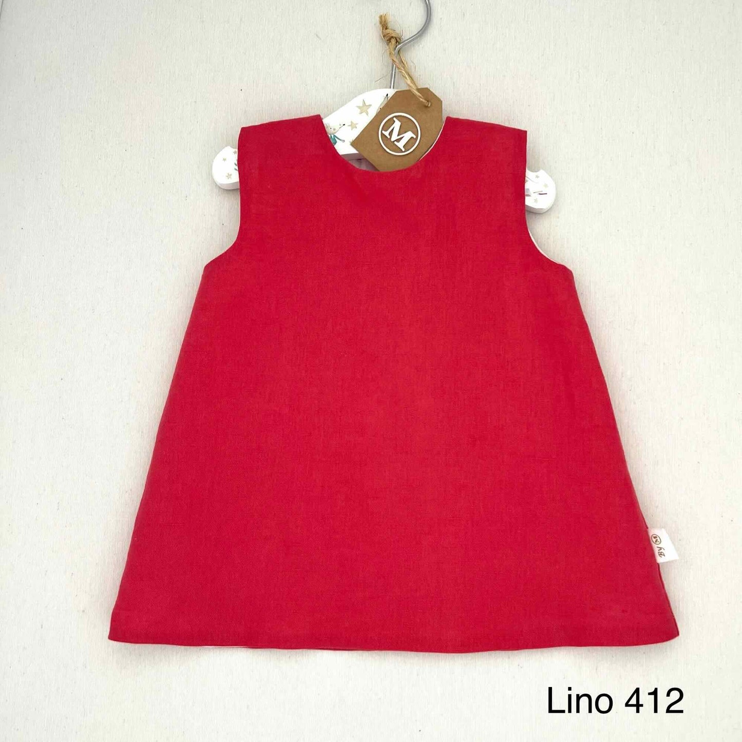 Vestido trapecio SIN LAZOS Primavera_Verano