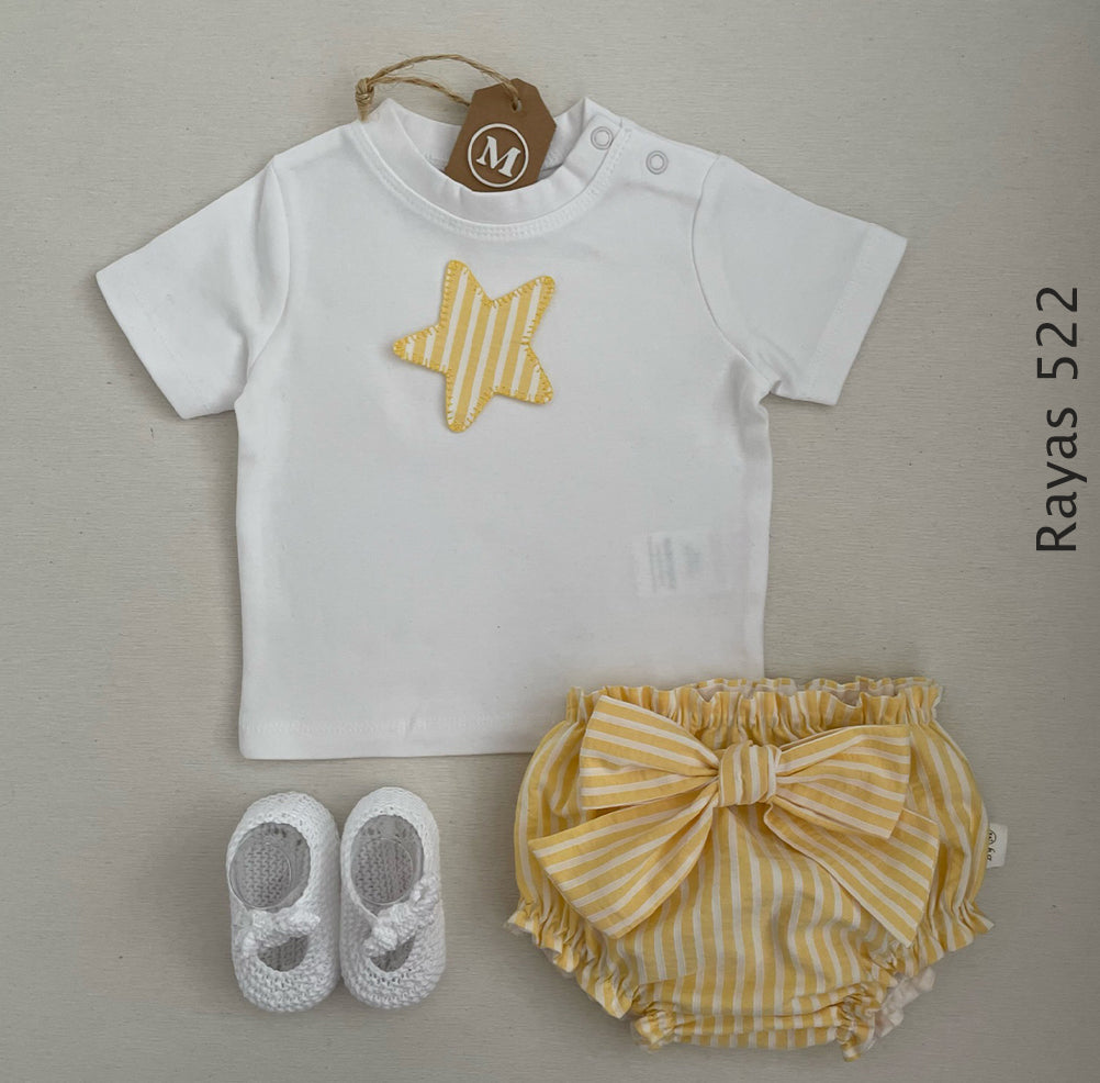 Conjunto de camiseta con dibujo