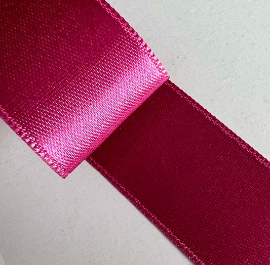 Lazo R7 Raso Rosa Intenso