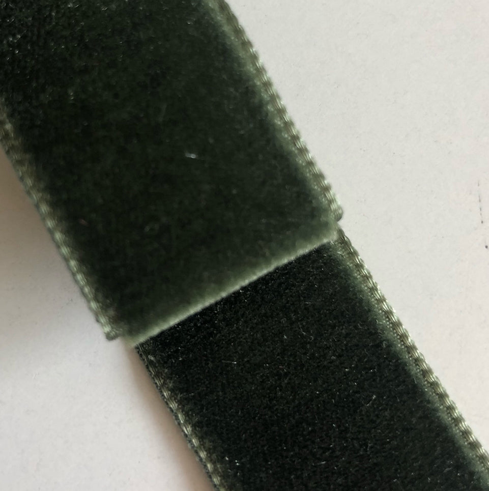 Lazo T3 Terciopelo Verde