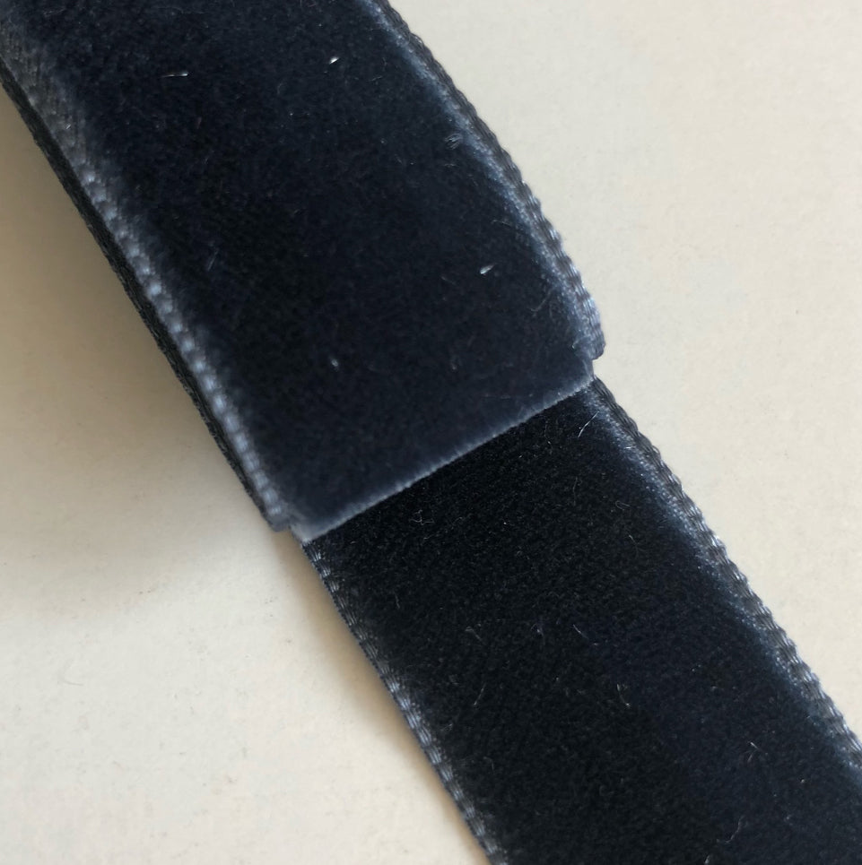 Lazo T4 Terciopelo Azul